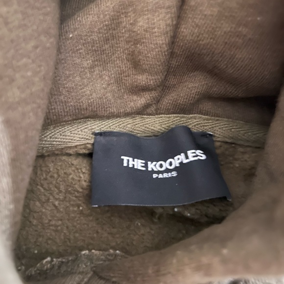 The Kooples Sport Blue and Green Hoodie - Picture 5 of 6